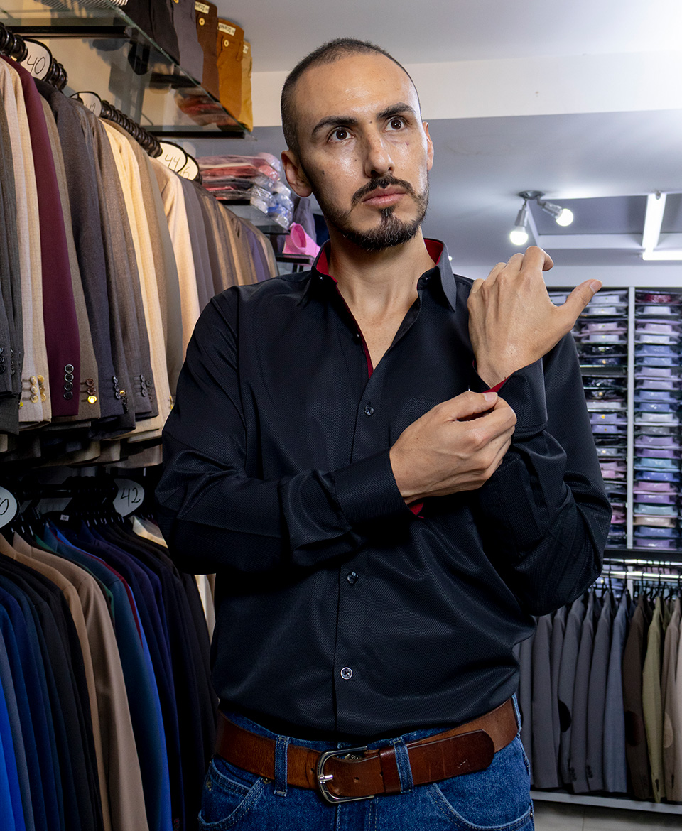 Camisa seda
